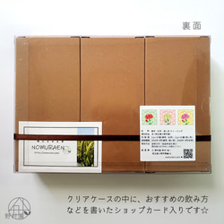 母の日ギフト♡ティーバッグセット《緑茶・紅茶・焙じ茶》メッセージが選べます♪ 8枚目の画像