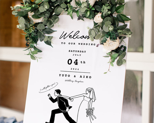 結婚式のウエルカムボードに♡ 楽天市場】ウェディング ウェルカムボード 手作りキット