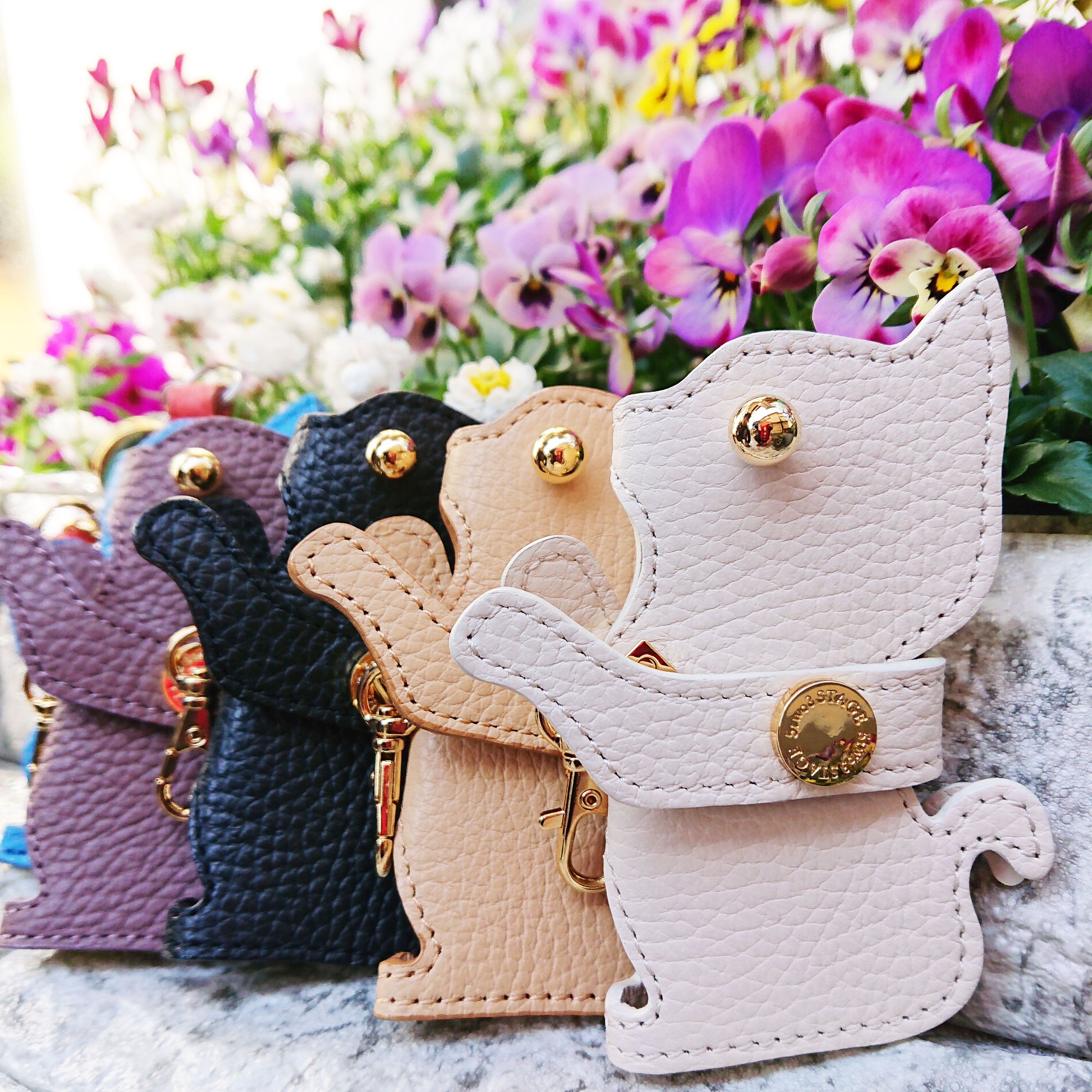 キーケースM　猫