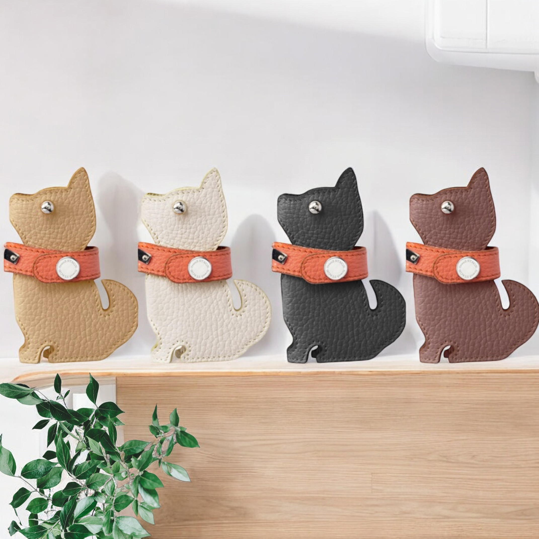 キーケースM　犬　柴犬