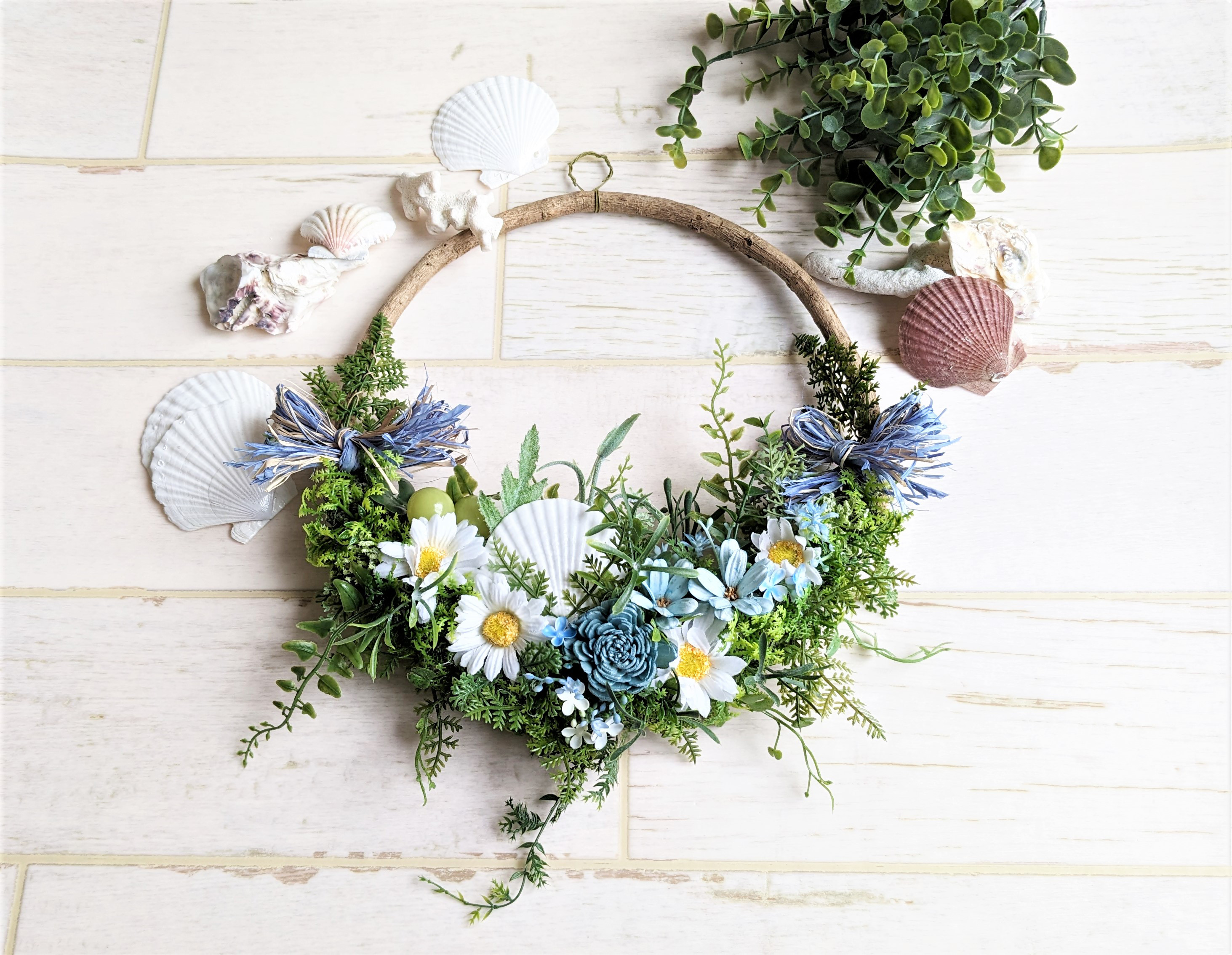 快適ハンドメイド・手芸 - 春リース イースター フラワーリース