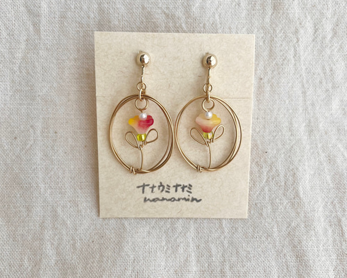 イヤリングお花大振り♡ c75a25f99caee1a073a2fb1703259d