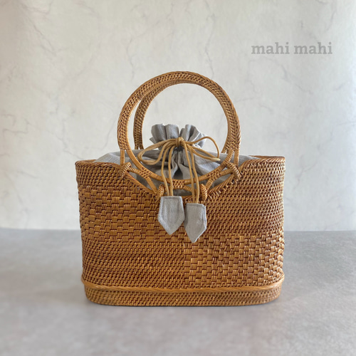 ✓ロングセラーꕤ 初めてのカゴバッグに迷ったらこれ♪ かごバッグ