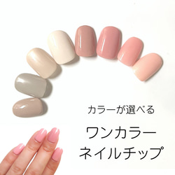 サイズ確認用ネイルチップ 2種類 ネイルチップ（つけ爪） nail huali