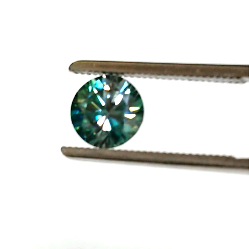 SALE モアサナイト　ブルー 1CT 超美品 モアサナイト ブルー 1CT ハリウッドセレブに人気 その他