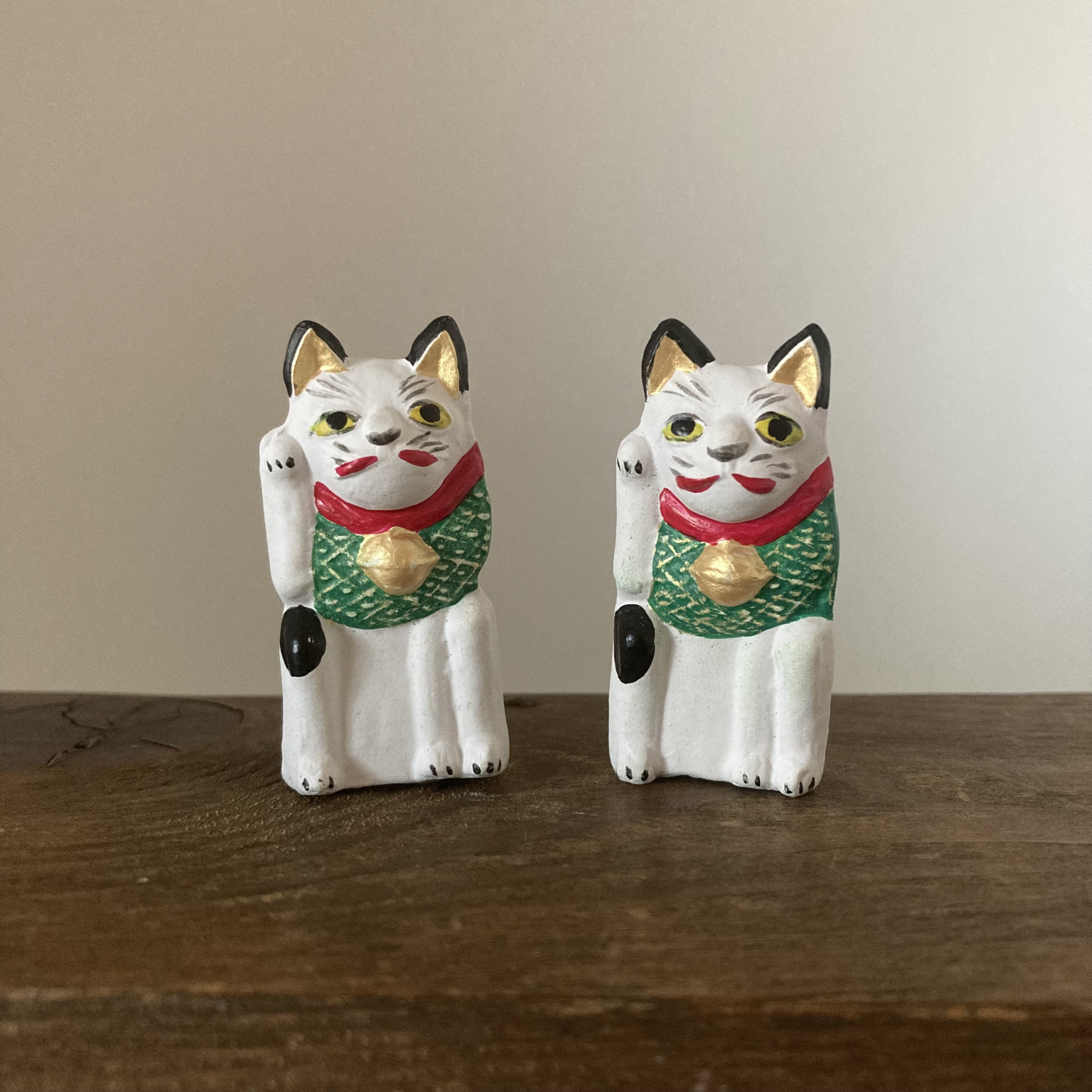 骨董　磁器人形　縁起物　郷土人形　招き猫　招福猫　初辰さん　オブジェ　置き物② 骨董 磁器人形 縁起物 郷土人形 招き猫 招福猫 初辰さん