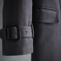 【展示作品】40/2ギャバヴィンテージトレンチコート 5枚目の画像