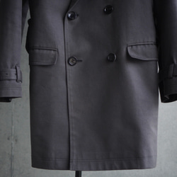 【展示作品】40/2ギャバヴィンテージトレンチコート 6枚目の画像