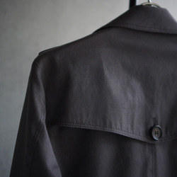 【展示作品】40/2ギャバヴィンテージトレンチコート 8枚目の画像