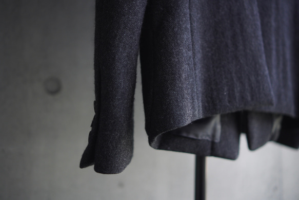[展示作品]ウールツィードショートジャケット 9枚目の画像
