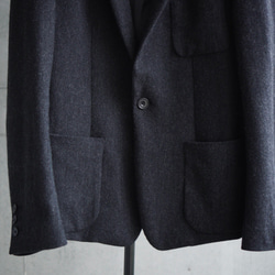 [展示作品]ウールツィードショートジャケット 6枚目の画像