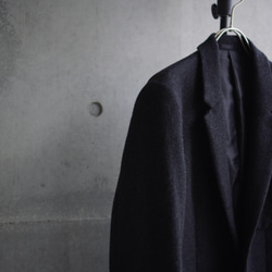 [展示作品]ウールツィードショートジャケット 3枚目の画像