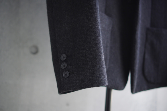 [展示作品]ウールツィードショートジャケット 8枚目の画像