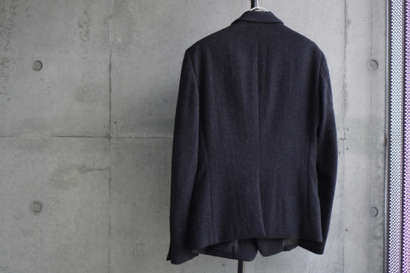 [展示作品]ウールツィードショートジャケット 10枚目の画像