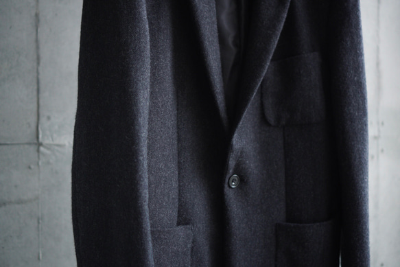 [展示作品]ウールツィードショートジャケット 4枚目の画像