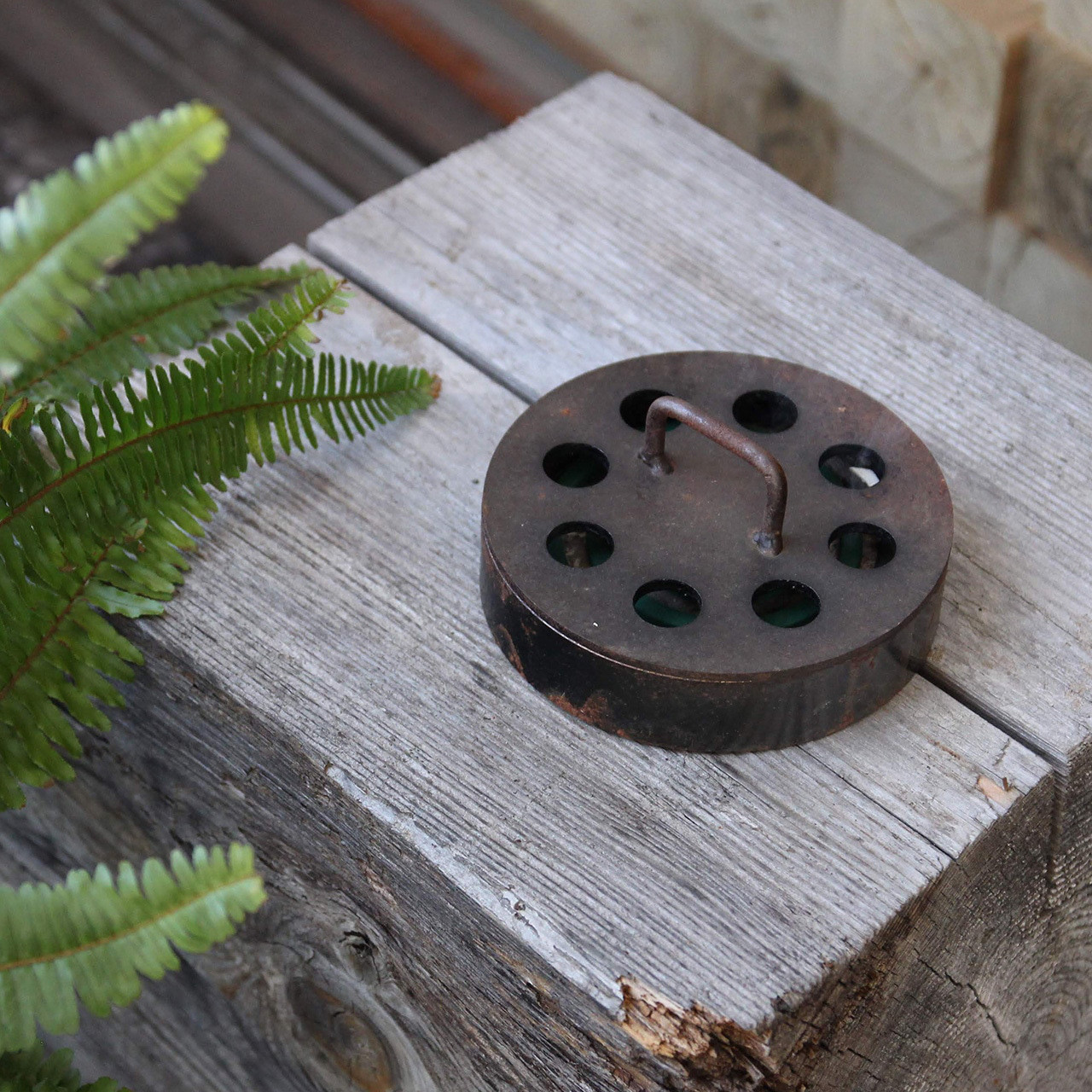 KATORI STAND/蚊取り線香/アウトドア/アイアン/インテリア