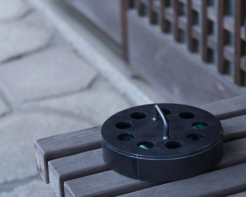 KATORI STAND/蚊取り線香/アウトドア/アイアン/インテリア 蚊取り線香