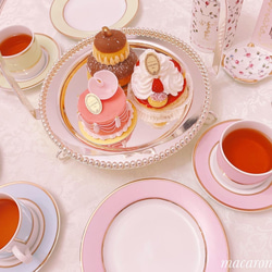 シェボ ミッドウィンター レッドドミノ カップ&ソーサ6客とポット セット シェボ ミッドウィンター レッドドミノ カップ&ソーサ6客とポット