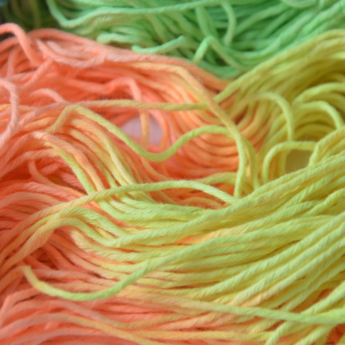 手染め糸 シルクコットン rainbow nijiyarn 毛糸 nijiyarn 通販