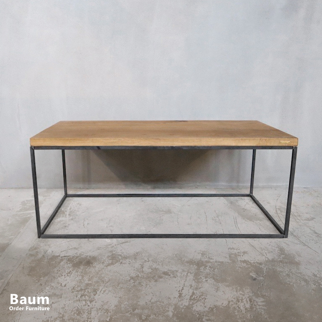 ＼送料無料／[Center Table(SB_001)]センターテーブル ローテーブル 無垢材 アイアン家具-124-