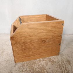 ＼送料無料／[Remnunt Box]収納ボックス 収納箱 片付け 小物 インテリア 無垢材 木箱 アイアン -129- 5枚目の画像