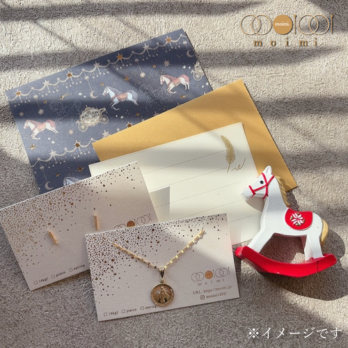 Xmas gift set プレゼント】透明アクセサリー「水の雫」ピアス
