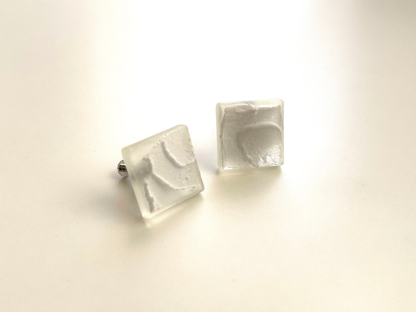 wall earring mini【clear】 3枚目の画像