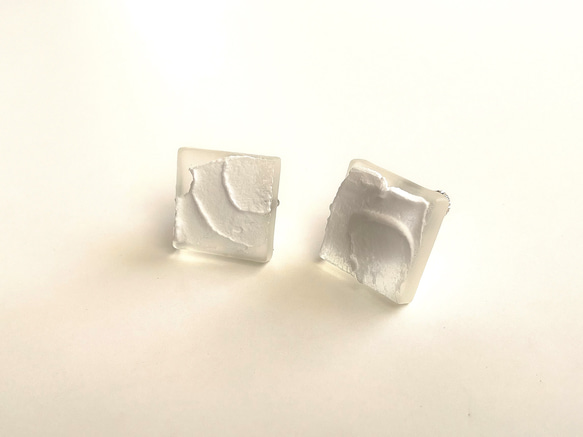 wall earring mini【clear】 2枚目の画像