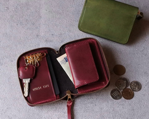 【Rena】BVLGARI ワインレッド キーケース BVLGARI（ブルガリ） キーケース Bvlgari Bvlgari 2 288156 30422