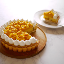 OIMO 蜜いもクリームタルト5号ホール さつまいも 芋 ケーキ チーズ スイートポテト 誕生日 バースデー お祝い 5枚目の画像