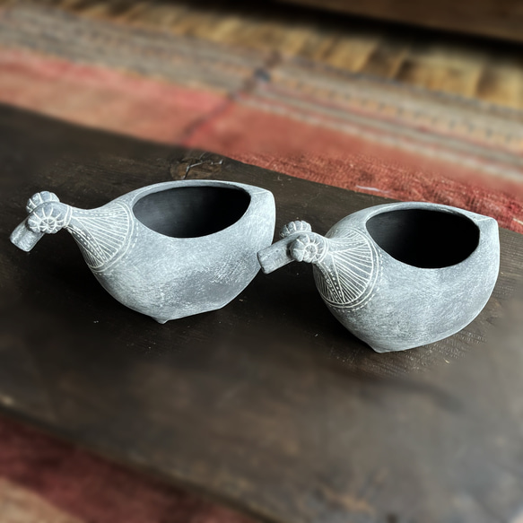 黒ひつじ / （中）植木鉢 6枚目の画像