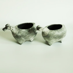 黒ひつじ / （中）植木鉢 7枚目の画像