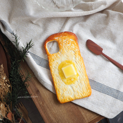 【精選】已售出6000個！奶油吐司手機殼（等待1.5個月） 第2張的照片