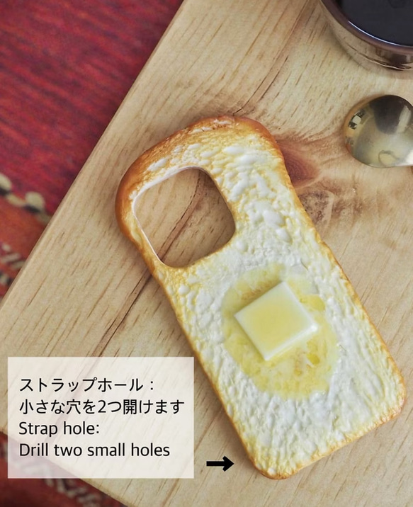 【精選】已售出6000個！奶油吐司手機殼（等待1.5個月） 第16張的照片