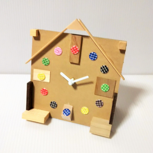 おうちで工作・手作り時計キット（白い針バージョン） キット zukou23