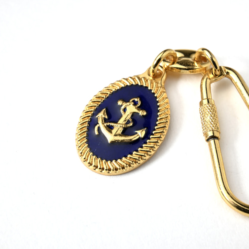 Roman art（ロマンアート）七宝焼き 錨（アンカー）デザイン バッグ