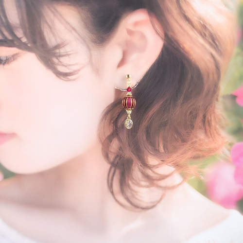 復刻】クラシックボトル col. オルドローズ【ピアス/イヤリング】限定 