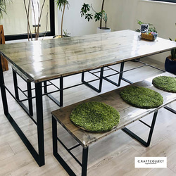 モロッコウッドデコテーブルオーダーメイド ローテーブル・リビング