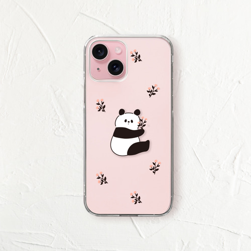 パンダ型ビジューiPhoneケース plme-hard-d55.jpg