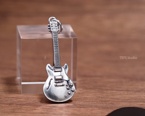 楽器アクセサリー ギターペンダント「ES-335」 ネックレス