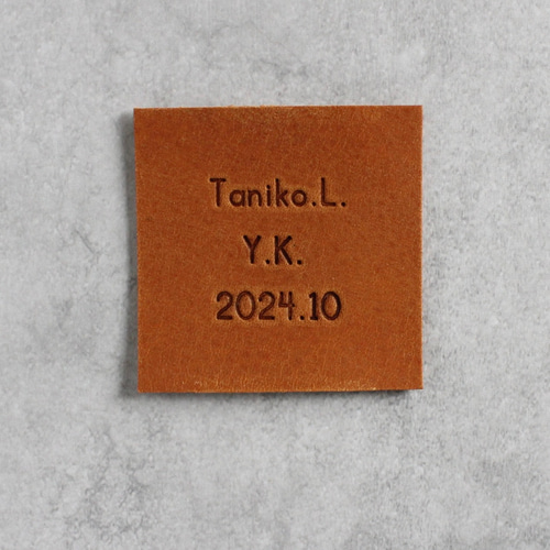 受注制作＞イタリアンレザーのバイカラー名刺入れ 名刺入れ・カード