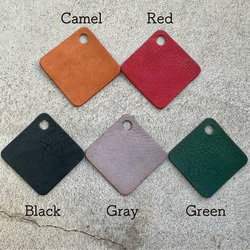 可雙手使用的皮革隔熱墊！ 第7張的照片