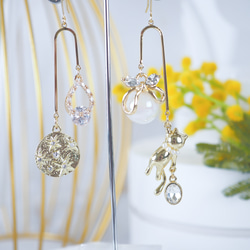 ♡ハンドメイド♡ビジューピアスイヤリング天秤座 1c5385624ab97e45030ef2f4ad4288