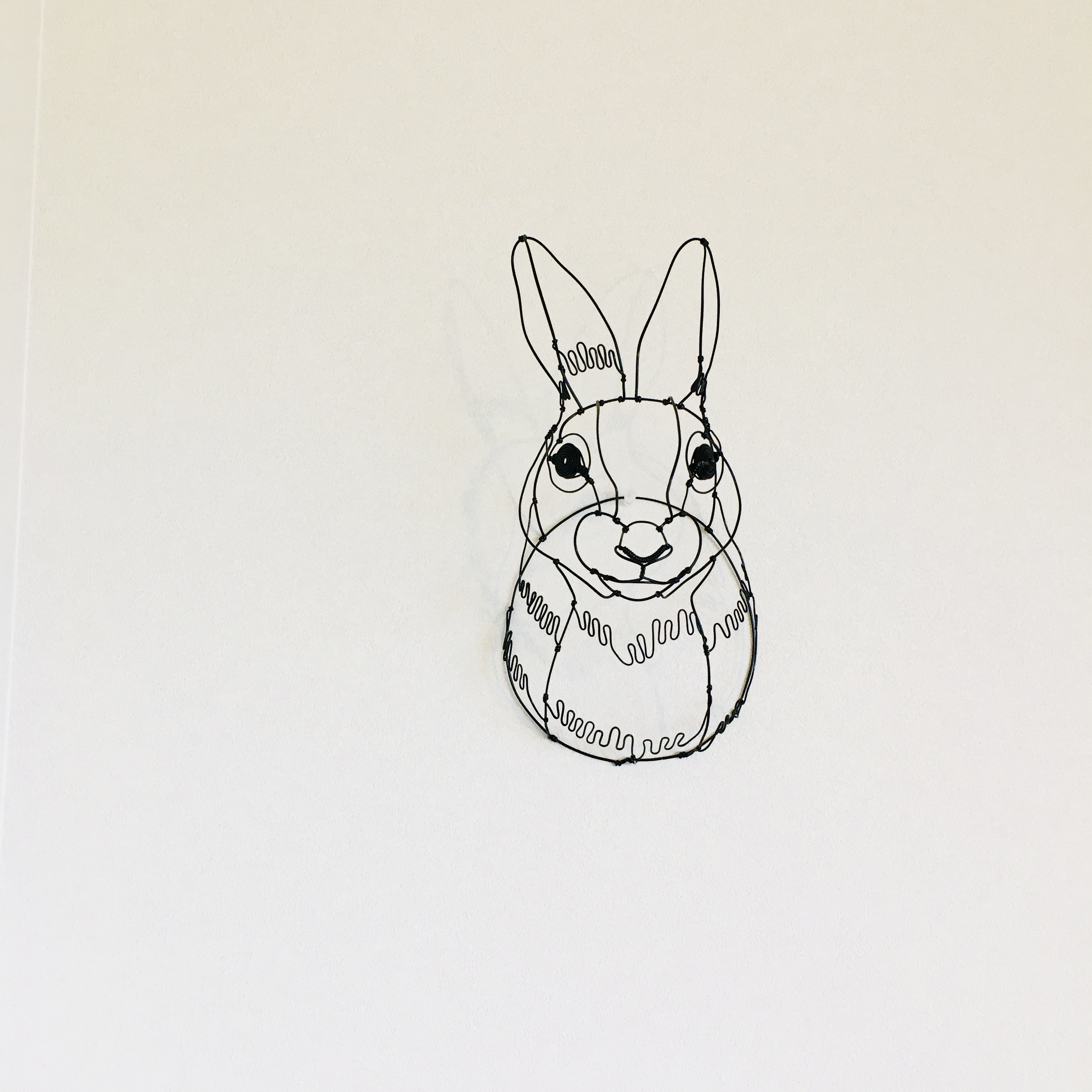 ワイヤーアート  ワイヤークラフト  うさぎ　ウサギ【受注制作】 6,319円