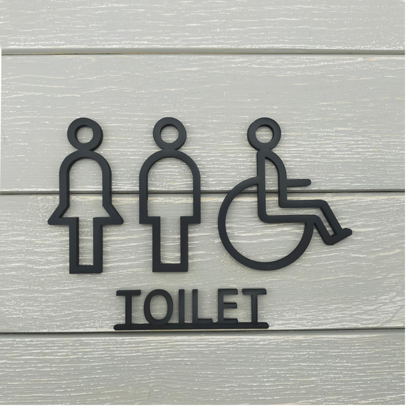 ルームサイン（トイレサイン、トイレマーク） 6枚目の画像