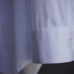 【展示作品】100/2コーマブロードフライフロントシャツ 6枚目の画像