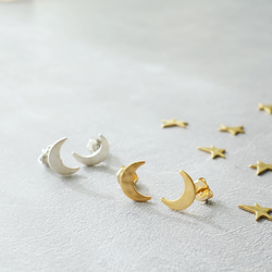 月亮耳環 第1張的照片