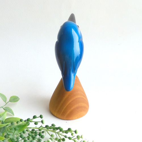 カワセミ / wooden kingfisher その他置物 工房西岡 通販
