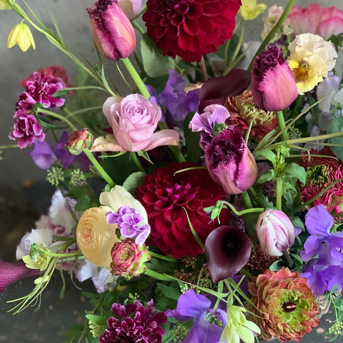 生花フラワーアレンジメント☆Sラウンド 一輪挿し・花瓶・花器 生花フラワーアレンジメント☆Sラウンド 一輪挿し・花瓶・花器