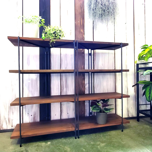 □□折りたためて持ち運びもできるラック□□ 幅100cm アイアン